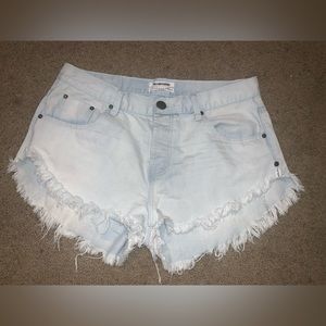 One Teaspoon Denim shorts